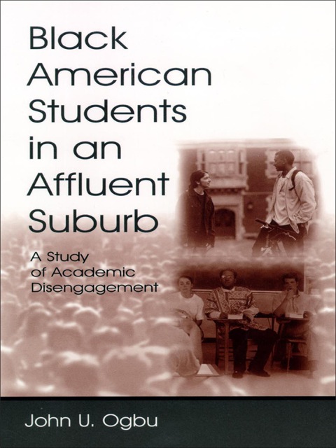 Cover image for book Black American Students in An Affluent Suburb
