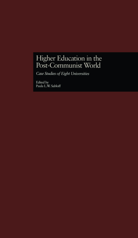 Cover image for book Higher Education in the Post-Communist World