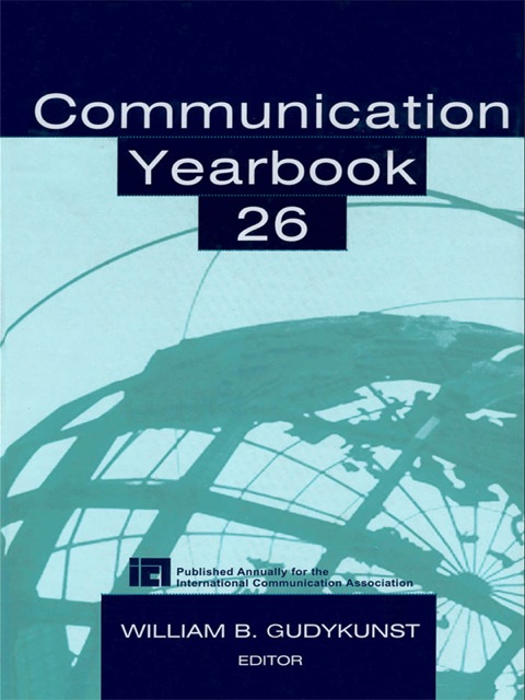 Cover image for book Communication Yearbook 26