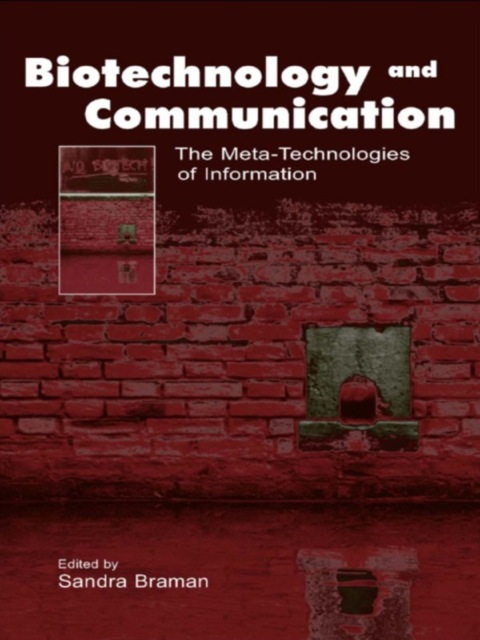 Cover image for book Biotechnology and Communication
