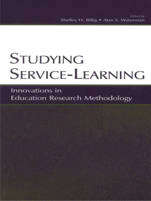 Cover image for book Studying Service-Learning