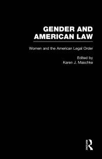 Cover image: Women and the American Legal Order 1st edition 9780815325154