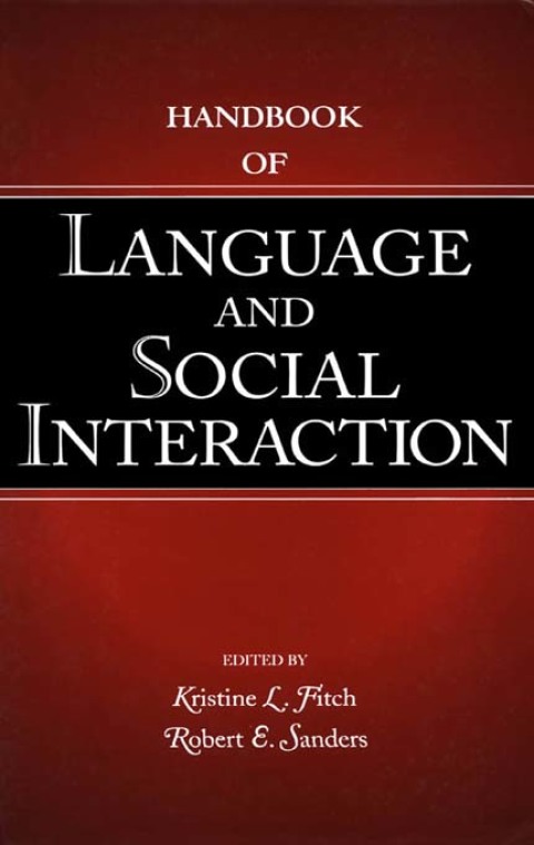 Cover image for book Handbook of Language and Social Interaction