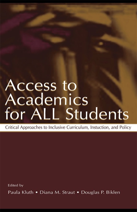 Cover image for book Access To Academics for All Students