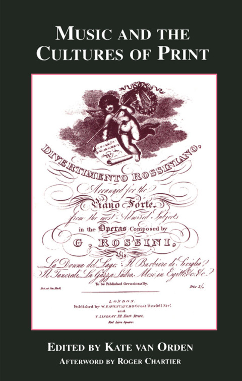 Cover image for book Music and the Cultures of Print