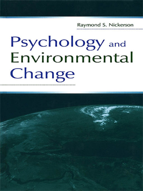 Cover image for book Psychology and Environmental Change