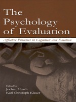 “The Psychology of Evaluation” (9781135640583)