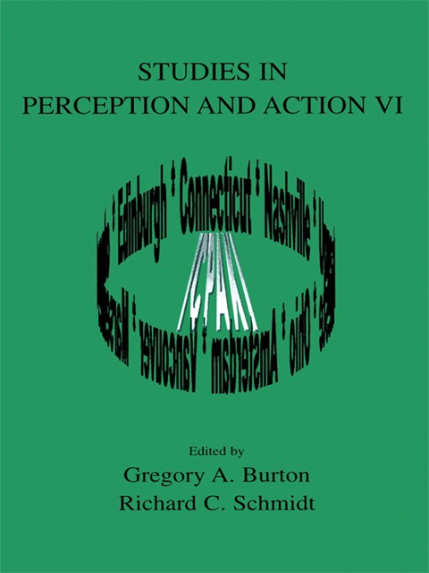 Cover image for book Studies in Perception and Action VI