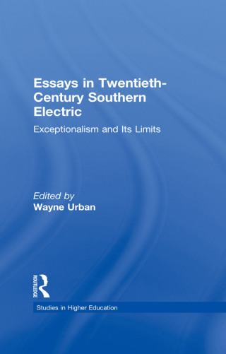 Essays in Twentieth-Century Southern Education