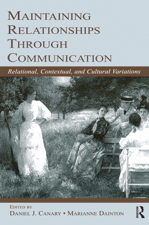 Cover image for book Maintaining Relationships Through Communication