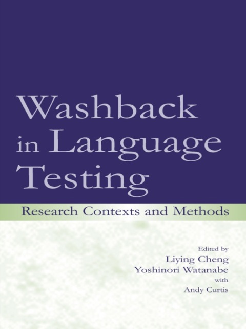 Cover image for book Washback in Language Testing
