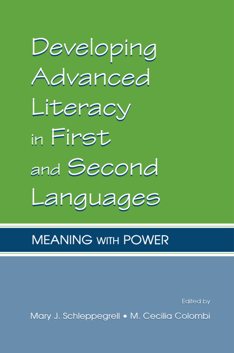 Cover image for book Developing Advanced Literacy in First and Second Languages