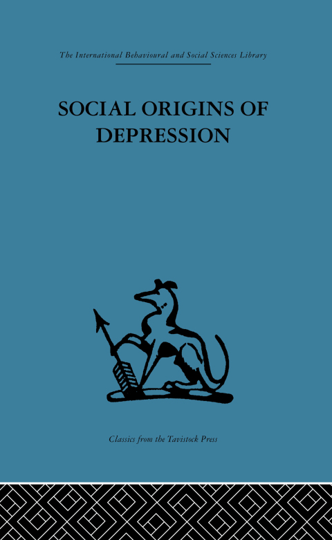 Cover image for book Social Origins of Depression