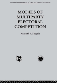 Cover image: Models of Multiparty Electoral Competition 1st edition 9780415269452