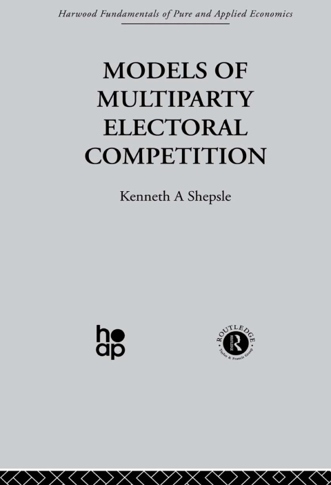 Cover image for book Models of Multiparty Electoral Competition
