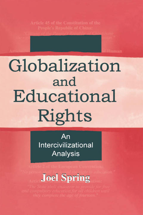 Cover image for book Globalization and Educational Rights