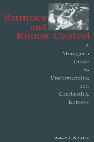 Rumors and Rumor Control