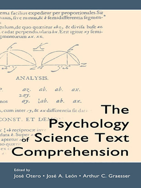 Cover image for book The Psychology of Science Text Comprehension