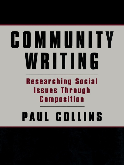 Cover image for book Community Writing