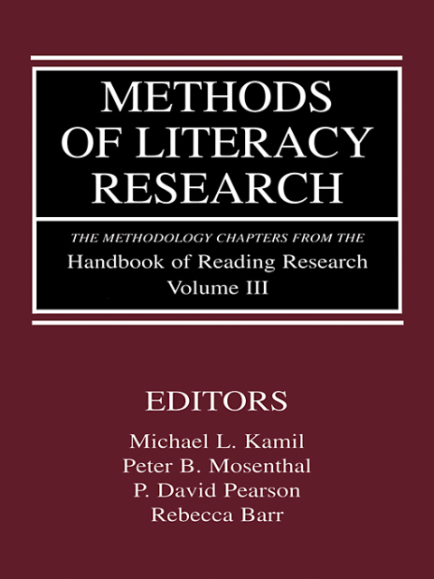 Methods of Literacy Research 