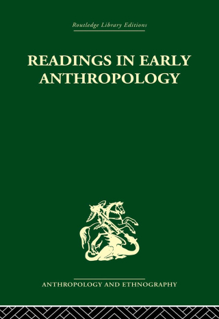 Readings in Early Anthropology