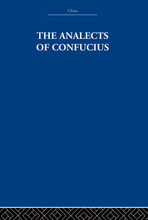 Cover image for book The Analects of Confucius