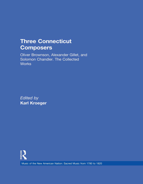 Cover image for book Three Connecticut Composers