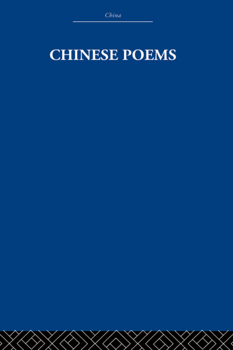 Cover image for book Chinese Poems