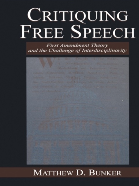 Cover image for book Critiquing Free Speech