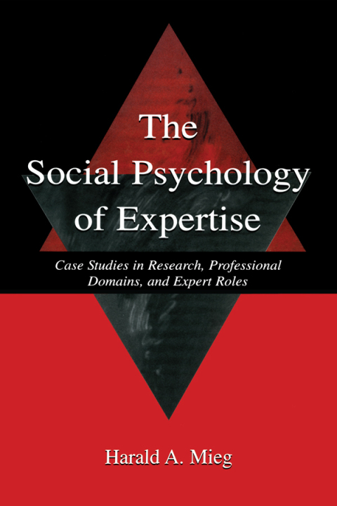 Cover image for book The Social Psychology of Expertise