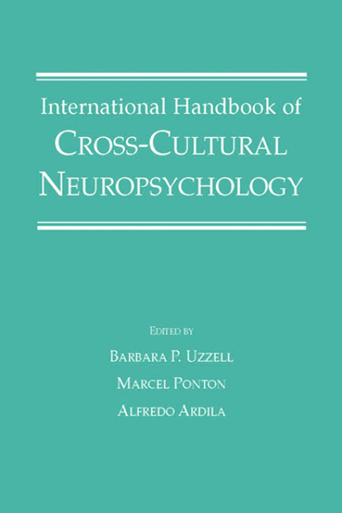 Cover image for book International Handbook of Cross-Cultural Neuropsychology