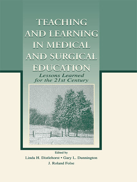 Cover image for book Teaching and Learning in Medical and Surgical Education