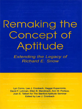 Remaking the Concept of Aptitude