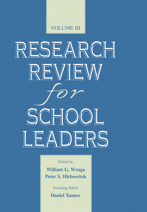 Cover image for book Research Review for School Leaders