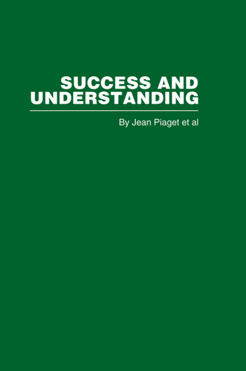 Cover image for book Success and Understanding