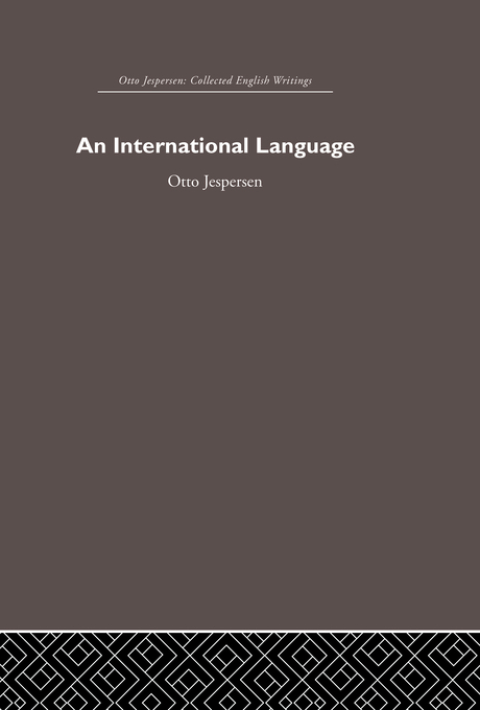 Cover image for book International Language