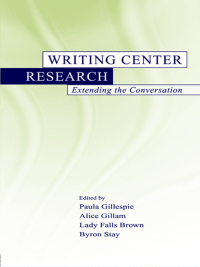 Cover image: Writing Center Research 1st edition 9780805834475