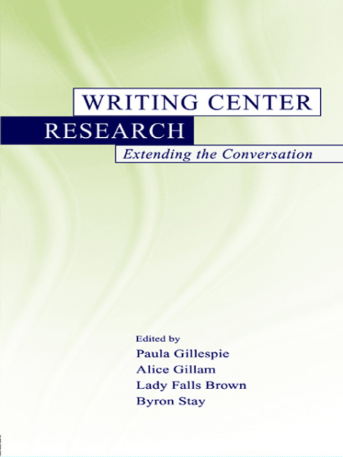 Cover image for book Writing Center Research