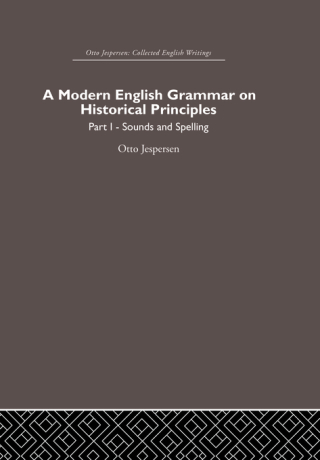 A Modern English Grammar on Historical Principles