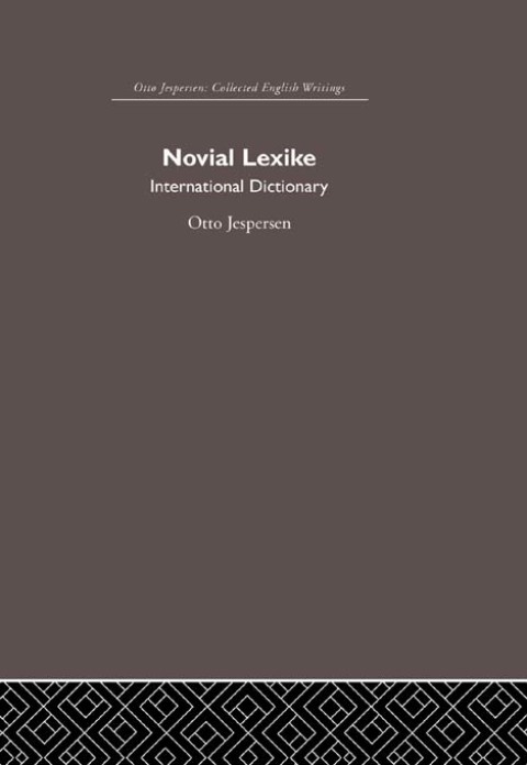Cover image for book Novial Lexike