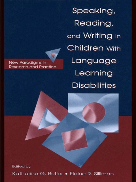 Cover image for book Speaking, Reading, and Writing in Children With Language Learning Disabilities