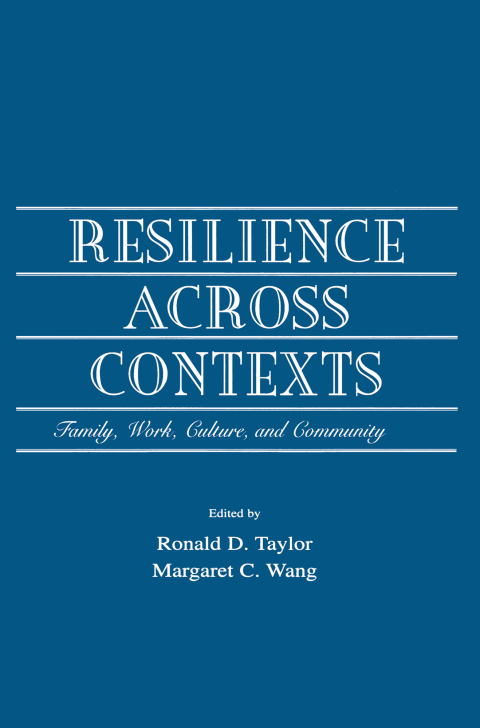Cover image for book Resilience Across Contexts