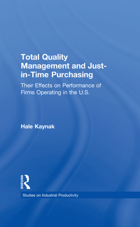 Cover image for book Total Quality Management and Just-in-Time Purchasing