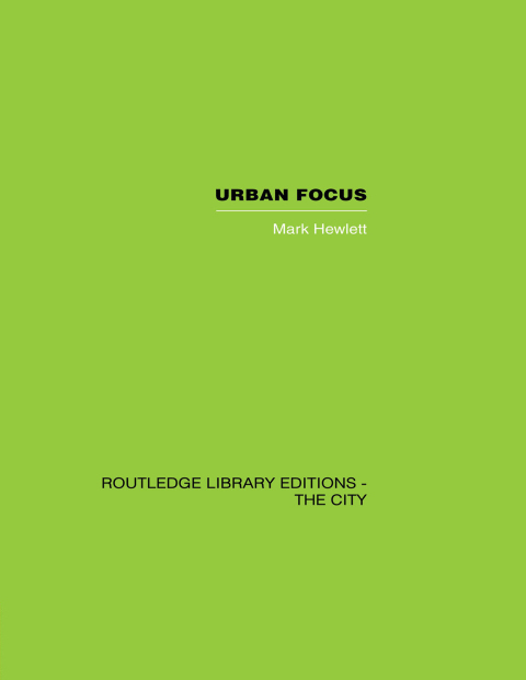 Cover image for book Urban Focus
