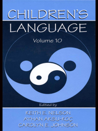 Cover image: Children's Language 1st edition 9780805832921