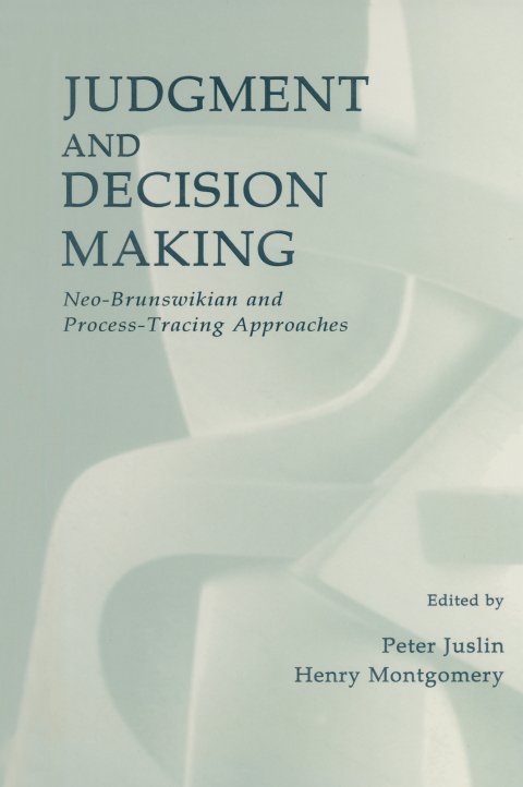 Cover image for book Judgment and Decision Making