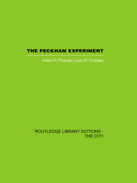 Cover image for book The Peckham Experiment