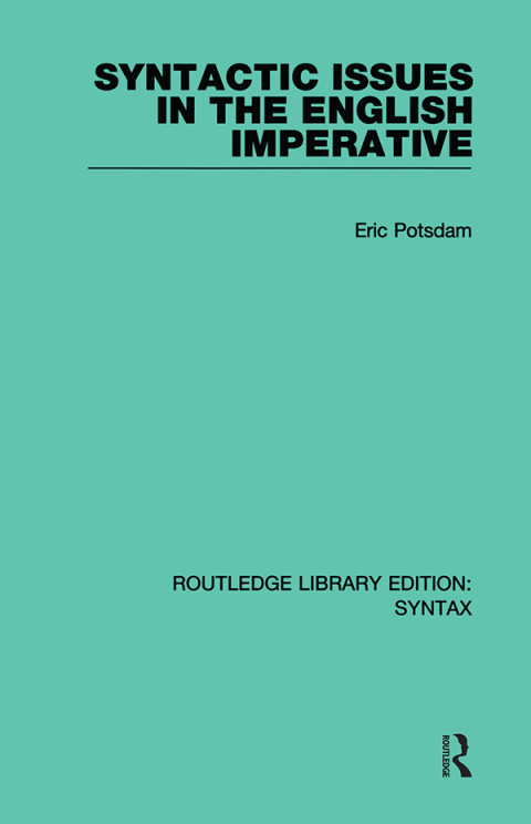 Cover image for book Syntactic Issues in the English Imperative