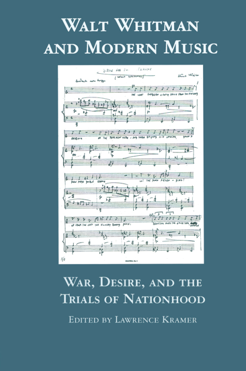 Cover image for book Walt Whitman and Modern Music