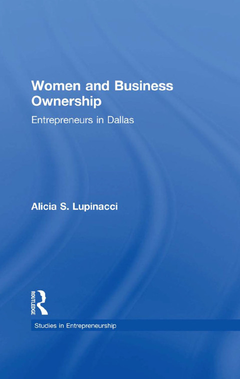 Cover image for book Women and Business Ownership